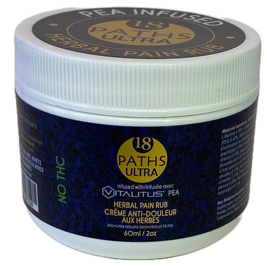 18 Paths Ultra Herbal Pain Rub with PEA